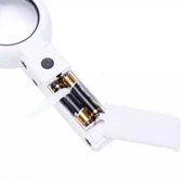 Usb Şarj Edilebilir Katlanabilir 3.510x Büyüteç 8 Ledli Masa Ve Eliçin  Taşınabilir Büyüteç Fs90rc thumbnail 3