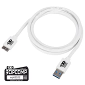 Ropcomp USB Micro-B Superspeed Data Kablosu USB 3.0 - 1