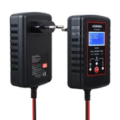 UCOMEN UC-C120201A SİYAH 6/12V MAX 2A LED GÖSTERGELİ AKÜ ŞARJ CİHAZI - 2