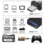 Ropcomp Type C OTG USB 3.0 Adaptör - 2