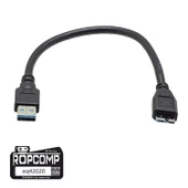 Ropcomp USB Micro-B Superspeed Data Kablosu USB 3.0 - 1