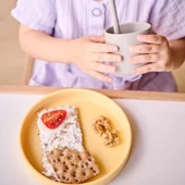 Oioi Basics Mama Tabağı Powder Grey thumbnail 5