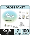 Sleepy Bio Natural Bebek Bezi Gross Paket 7 Beden 20-30 Kg 100 Adet - 1