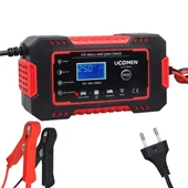 UCOMEN UC-C120501A 12V 6A KIRMIZI LED GÖSTERGELİ AKÜ ŞARJ CİHAZI - 1