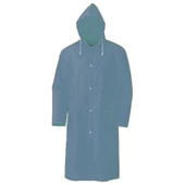 Kapşonlu Cepli Lüx Yağmurluk Lacivert- Standart Beden 2xl - 1