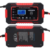 UCOMEN UC-C120501A 12V 6A KIRMIZI LED GÖSTERGELİ AKÜ ŞARJ CİHAZI - 2