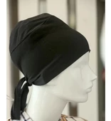 Bağlamalı Tesettür Bone - Bağlamalı Bandana - 1
