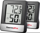 ThermoPro TP49B Mini Iç Mekan Dijital Sıcaklık ve Nem Ölçer Termometre 2 Adet - 1