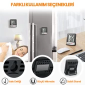 ThermoPro TP49B Mini Iç Mekan Dijital Sıcaklık ve Nem Ölçer Termometre 2 Adet - 5