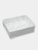 12 Bölmeli Pratik Bölmeli Çekmece Düzenleyici Organizer(iç Çamaşırı Kravat Çorap Düzenleyici) - 4