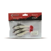 Captain 3567 Cracker Soft 10 CM 3' lü Paket Sahte Silikon Yem  01 thumbnail 5