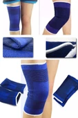 2 Li Elastik Dizlik - Egzersiz Ve Spor Dizliği Büyük Boy 23 Cm - 2