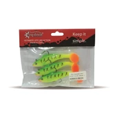 Captain 3567 Cracker Soft 10 CM 3' lü Paket Sahte Silikon Yem  04 thumbnail 6