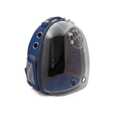 Cattie Yeni Şeffaf Taşıma Sırt Çantası Lacivert 25X30X40 CM thumbnail 1