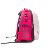 Cattie Yeni Şeffaf Taşıma Sırt Çantası Pembe 25X30X40 CM thumbnail 2