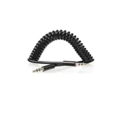 4653 Spiralli Aux 3.5mm Kulaklık Ses Aktarma Kablosu thumbnail 3