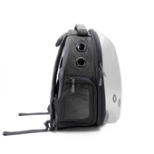 Cattie Yeni Şeffaf Taşıma Sırt Çantası Gri 25X30X40 CM thumbnail 3