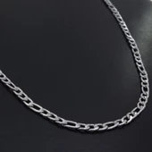 Çelik Zincir 316L Figaro Model 3.5 MM 60 CM ZN-205 thumbnail 3