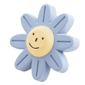 Mobilya Plastik Papatya Gülücüklü Mavi Renk  Çoçuk Odası Dolabı Kapak Kulpu Çekmece Kulbu 1 ADET thumbnail 1