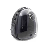 Cattie Yeni Şeffaf Taşıma Sırt Çantası Gri 25X30X40 CM thumbnail 1