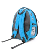 Cattie Yeni Şeffaf Taşıma Sırt Çantası Mavi 25X30X40 CM thumbnail 3