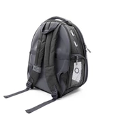 Cattie Yeni Şeffaf Taşıma Sırt Çantası Gri 25X30X40 CM thumbnail 2