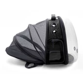 Cattie Yeni Fileli Taşıma Sırt Çantası Siyah 25X60X40 CM thumbnail 2