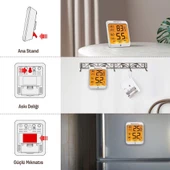 ThermoPro TP53 Termometre İç Mekan Dijital Isı ve Nem Ölçer - 2 Adet - 3