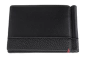 Zippo RFID Bloklamalı Nappa Deri Money Clip Cüzdan - Siyah - 3