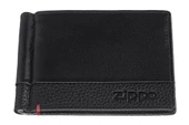 Zippo RFID Bloklamalı Nappa Deri Money Clip Cüzdan - Siyah - 1