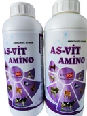 Asvit 1lt Zengin İçerikli Hayvan Destek Minerali (Amino asit,Vitamin)-(Ufakbaş-Büyükbaş-kuş grubu) - 6