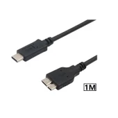 5241 Usb Type C To Micro Usb 3.0 Taşınabilir Hdd Hard Disk Kablosu 1M (1 Metre) - 3