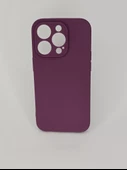 İPHONE 14 PRO CAPPY SİLİKON MOR KILIF - 1