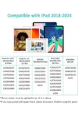 Ozaki iPad Uyumlu  Stylus Kalem 2024-2018, Palm Rejection/Hızlı Şarj Özellikli Kalem - 5