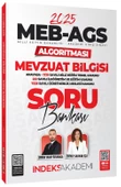 İndeks Akademi 2025 MEB-AGS Algoritması Mevzuat Bilgisi Soru Bankası Çözümlü - 1