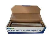 Burpak Heavy Duty Ağır Hizmet Tipi Alüminyum Folyo - 30 Cm. x 150 Metre - 18 Mikron - 10 Paket thumbnail 3