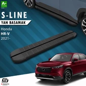 S-Dizayn Honda HR-V 3 S-Line Siyah Yan Basamak 173 Cm 2021 Üzeri thumbnail 1
