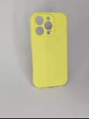 İPHONE 14 PRO CAPPY SARI SİLİKON KILIF - 3