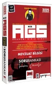 Yargı 2025 MEB-AGS Mevzuat Bilgisi ve Soru Bankası Çözümlü - Özgür Özkınık Yargı Yayınları - 1
