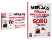 İndeks Akademi 2025 MEB-AGS Akademisi Mevzuat Bilgisi Ders Notları + Soru Bankası 2 li Set - 1