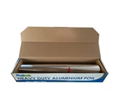 Burpak Heavy Duty Ağır Hizmet Tipi Alüminyum Folyo - 45 Cm. x 100 Metre - 18 Mikron - 3 Paket - 3