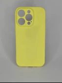 İPHONE 14 PRO CAPPY SARI SİLİKON KILIF - 1