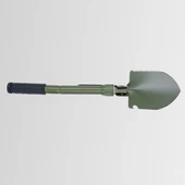 Orcamp OUT-4100 Katlanabilir Metal Kazma Kürek Seti - Pusula - Testere - Şişe Açacağı ( Açık hali 41,5 cm) - 8