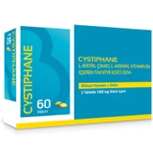 Cystiphane L-Sistin Çinko L-Arjinin Vitamin B6 60 Tablet - 1