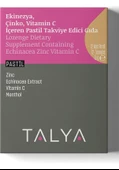 Talya Ekinezya Çinko Vitamin C İçeren Takviye Edici Gıda 12 Adet Pastil - 1