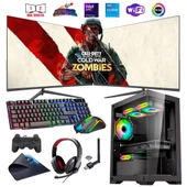 i5 12400F 16GB DDR4 512GB m2 12GB ARC B580 Çift 24" Monitörlü Oyun Bilgisayarı (Gaming SET) thumbnail 1
