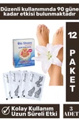 Premium Gündelik Kullanım Uzun Süre Etkili Kadın Erkek Ayak Kötü Koku Önleyici Ayak Bakım Tozu 3Adet - 2