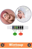 Özel Üretim Tüm Yaşlar İçin Uygun Şerit Bükülebilir Tek Kullanımlık Çocuk Bebek Ateş Ölçer 3 Adet - 3