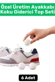 Özel Çevre Dostu Kompakt Uzun Süreli Etkili Spor Ayakkabı Bot Ayakkabı Kötü Koku Giderici Top 6 Adet - 1