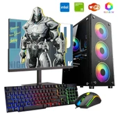 iNTEL i5 3N 16GB Ram 1TB SSD 4GB GT740 24" Monitörlü Oyun Bilgisayarı thumbnail 1